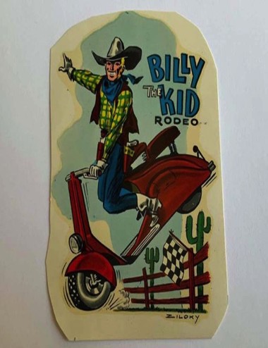Decal ad acqua - Billy the Kid