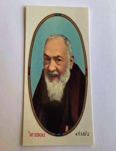 Decal ad acqua - Padre Pio