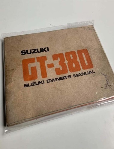 Suzuki owner's manual GT-380